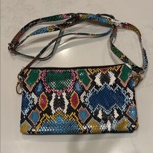 Colorful Patterned Crossbody Bag